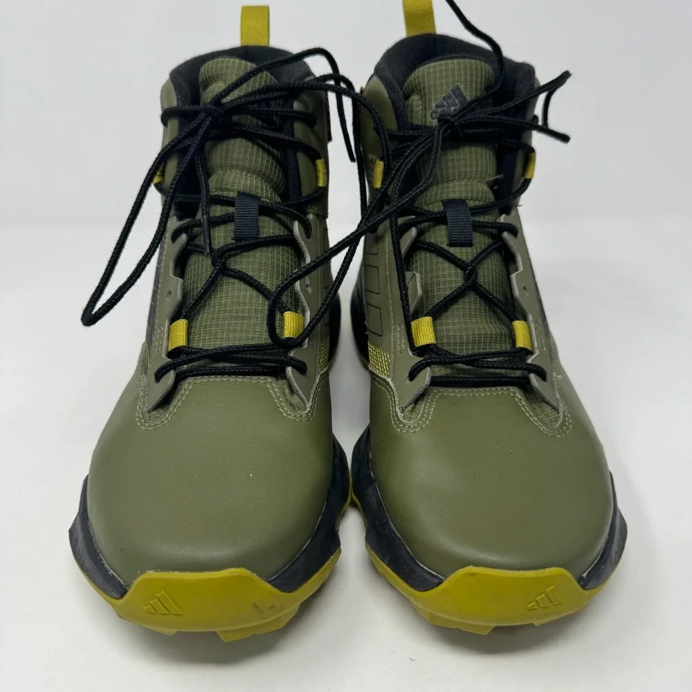 Adidas Terrex Unity LEA Mid CLD.R Green Hiking Boots GZ3936 Men's Size 8